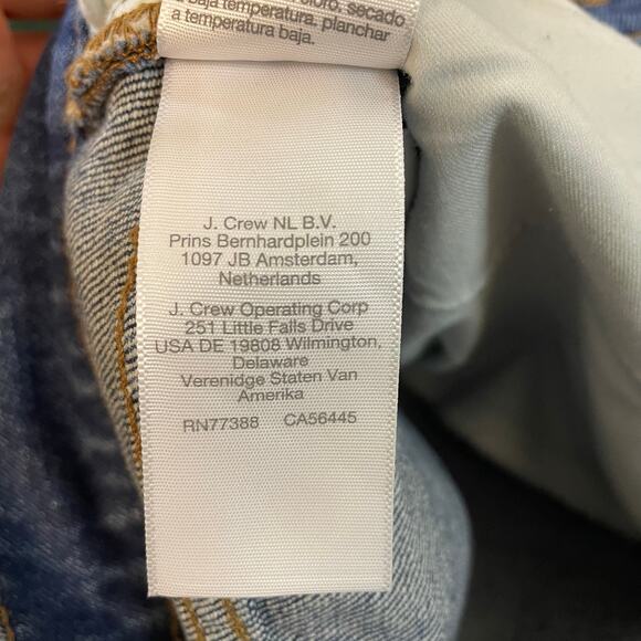 Madewell Perfect Vintage Flare Crop Jeans Women’s 30 High Rise Dark Wash - Picture 8 of 13